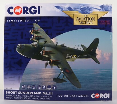 Corgi Aviation Short Sunderland Mk.III Aircraft