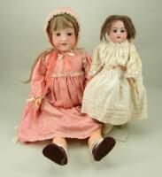 A.M 390 bisque head doll, circa 1910,