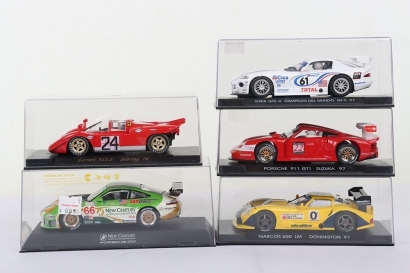 Four Boxed Spanish Fly Slot Cars