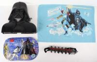 vintage Star Wars Darth Vader collector case with figures