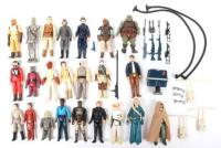 TWENTY THREE LOOSE 1ST -2ND-3RD WAVE VINTAGE STAR WARS FIGURES