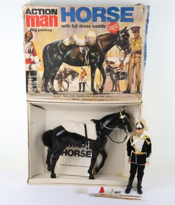 Vintage Palitoy Action Man 17th/21st Lancer and Horse