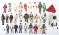 Twenty eight LOOSE 1ST -2ND-3RD WAVE VINTAGE STAR WARS FIGURES,