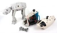 Vintage Star Wars vehicles and playset