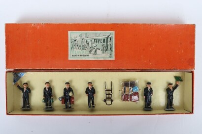 Timpo boxed Railway Staff, 1950s,