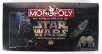 Parker Brothers Star wars limited collectors 20th anniversary Monopoly sealed