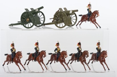 Two Britains set 39, Royal Horse Artillery six horse team