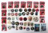 large quantity of vintage star wars badges and buttons,