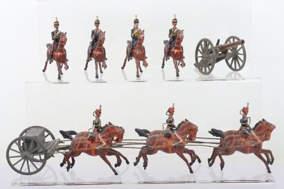 Britains set 39, Royal Horse Artillery six horse gun team,