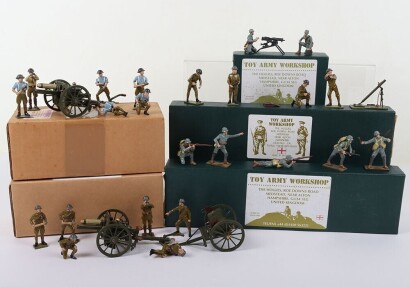Five boxed World War 1 Toy Army Workshop Sets