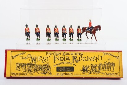 Britains boxed set 19 West India Regiment, 1930s,