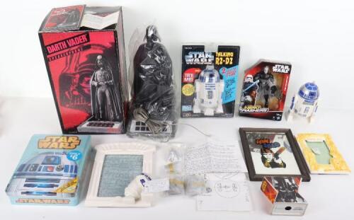 Collection Star Wars household related merchandise
