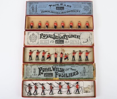 Britains boxed soldiers, circa 1930,