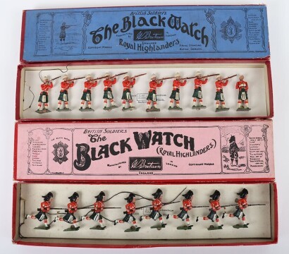 Britains boxed Black Watch sets, circa 1930,