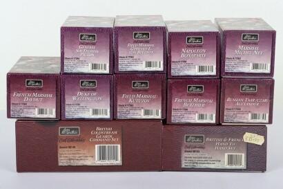 Britains ERTL eleven Napoleonic Wars sets,