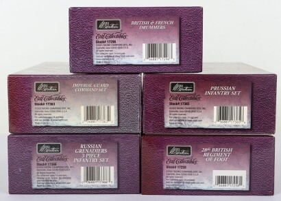 Britains ERTL five Napoleonic Wars sets,