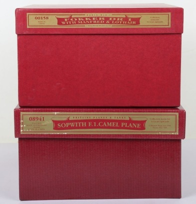 Britains two W.W.I Aeroplane sets,