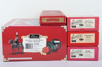 Britains five modern British Army sets,