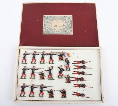 Heyde boxed No.2 size set 170 French Infanterie, circa 1910,