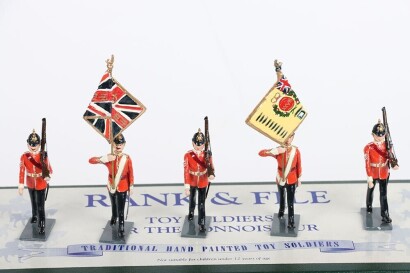 Five Rank and File boxed lead soldier sets,