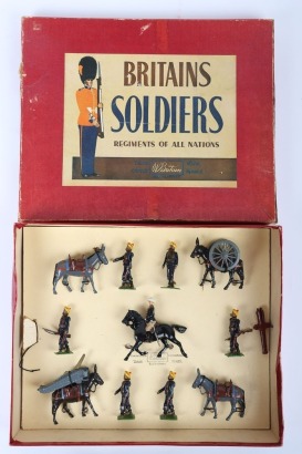 Britains boxed set 2013, Indian Mountain Battery, Review Order, post war,