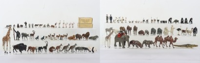 Britains Zoo Keepers and animals