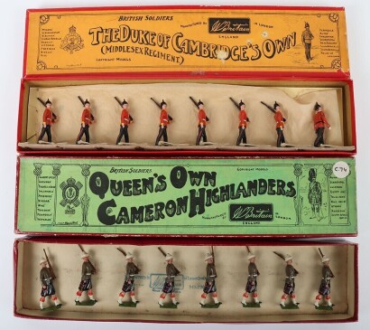 Britians boxed set 114 Queen's Own Cameron Highlanders, circa 1930,