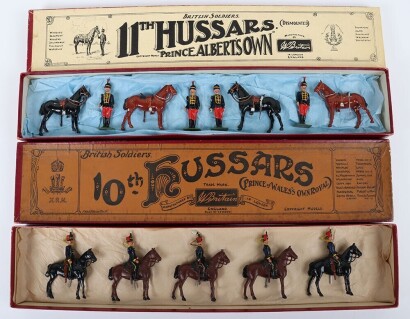 Britains boxed set 182 11th Hussars, circa 1930,