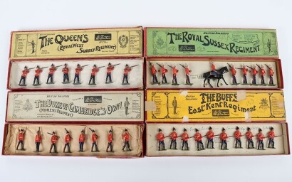 Britains boxed soldiers,