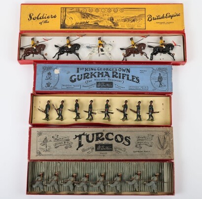 Britains set 47 Bengal Cavalry, late 1930s,