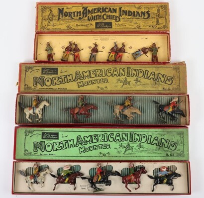 Britains North American Indians, 1930s,