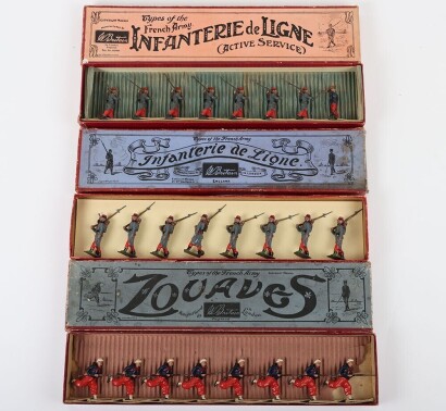 Britains boxed French Army sets,