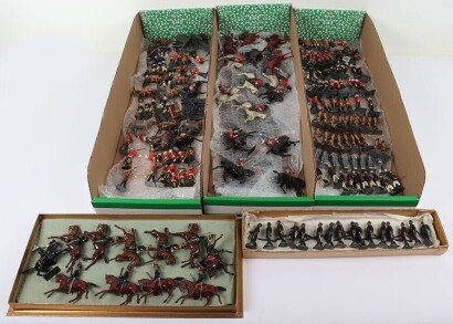 Collection of Britains soldiers,