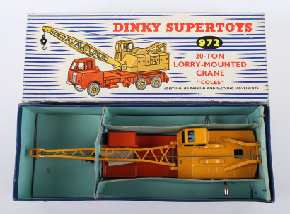 Dinky Supertoys 972 20-Ton Lorry Mounted Crane &ldquo;Coles&rdquo;