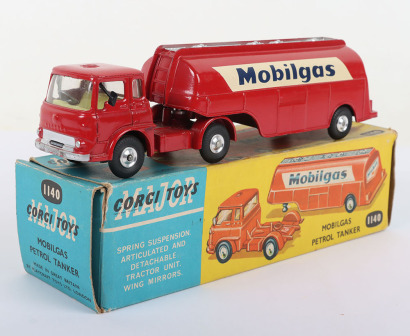 Vintage Corgi Major Toys 1140 Bedford TK Mobilgas Petrol Tanker
