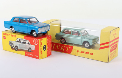 Two Boxed Vintage Dinky Toys Cars