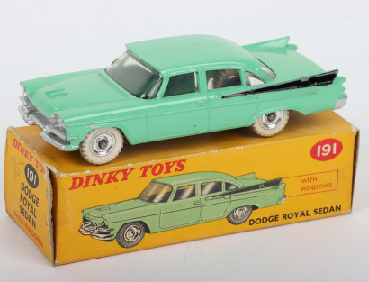 Vintage Dinky Toys 191 Dodge Royal Sedan,