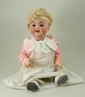 Simon & Halbig/K&R 126 bisque head baby doll, German circa 1910,