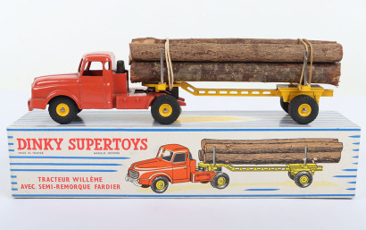 French Dinky Supertoy 897 Willeme Log lorry