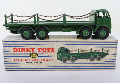 Dinky Supertoys 905 Foden Flat Truck with chains