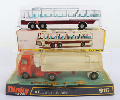 Dinky Toys 915 A.E.C. with Flat Trailer