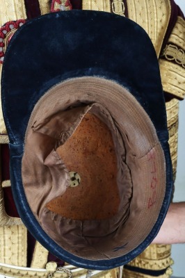 Household Cavalry State Coat, Belt & Jockey Cap. - 11