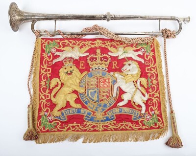 Household Cavalry Trumpet and Banner.