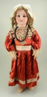 Simon & Halbig DEP bisque head doll, German for the French market, circa 1910,