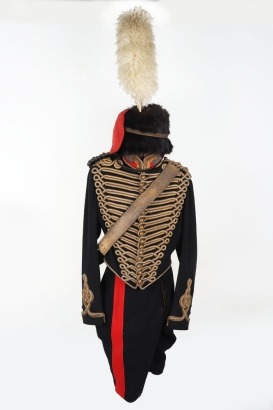 Royal Horse Artillery Officer&rsquo;s Full Dress Uniform and Busby Set,