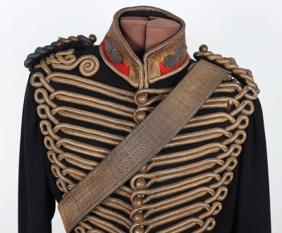 Royal Horse Artillery Officer&rsquo;s Full Dress Uniform and Busby Set, - 8