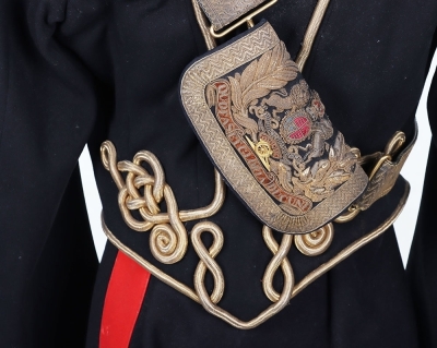 Royal Horse Artillery Officer&rsquo;s Full Dress Uniform and Busby Set, - 9