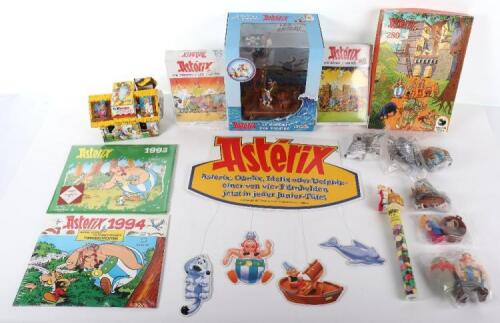 Quantity of Asterix memorabilia,