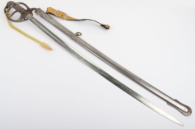 1821 Pattern Royal Artillery Officers Sword, - 3