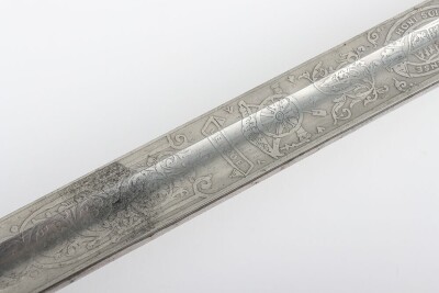Victorian 1821 Pattern Royal Artillery Officers Sword - 15